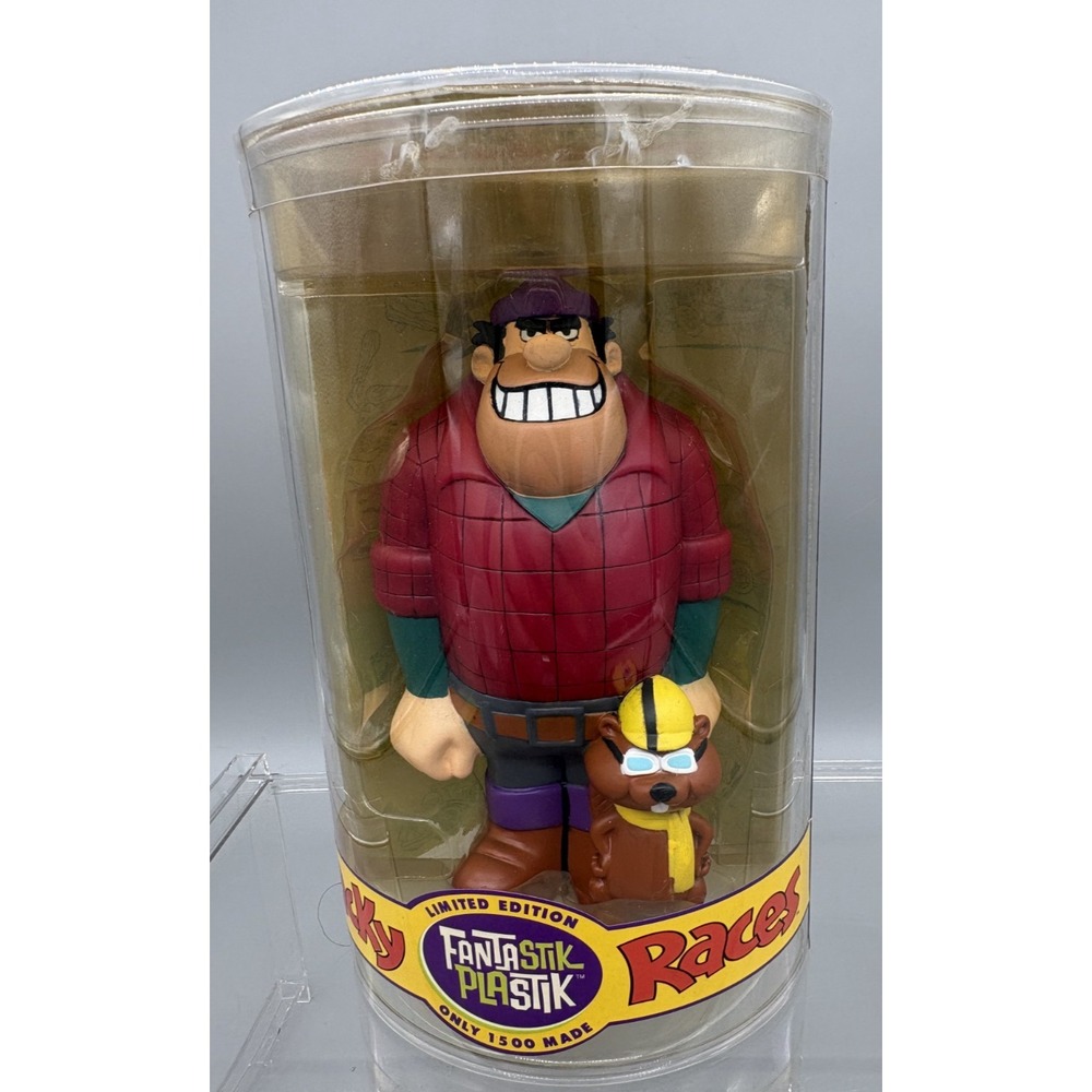 Funko Wacky Races Ruffus Ruffcut & Sawtooth Fantastik Plastik Figure SEALED NEW